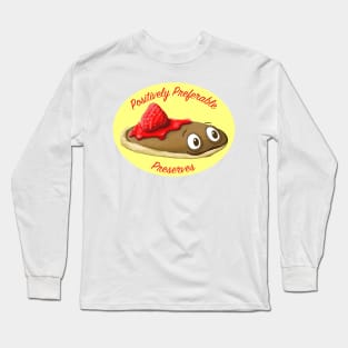 Positively Preferable Preserves Pancake Long Sleeve T-Shirt